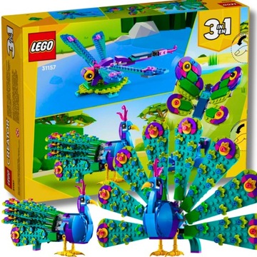 KLOCKI LEGO CREATOR EGZOTYCZNY PAW 3W1 WAŻKA ZESTAW NA PREZENT