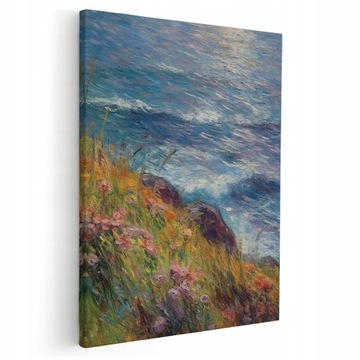 OBRAZY NA ŚCIANĘ DO KUCHNI OBRAZ NA PŁÓTNIE OBRAZY DO SALONU MORZE 50x70 cm