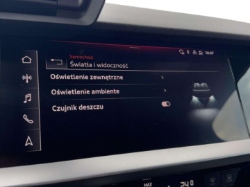 Audi A3 8Y Sportback 1.5 35 TFSI 150KM 2024 Audi A3 Sportback S Line Reflektory LED Apple CarPlay Android Auto Gwaranc, zdjęcie 20