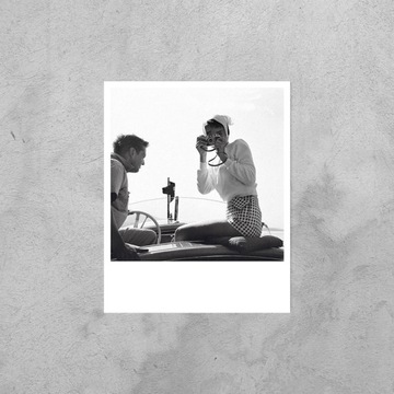 Открытка: Фрида Polaroid Art Lue Photography