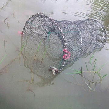 Pułapki na raki w klatkach na krewetki