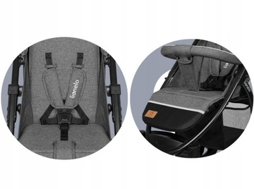 Коляска-коляска до 22 кг РЕГУЛИРУЕМАЯ РУЧКА Lionelo Annet Tour