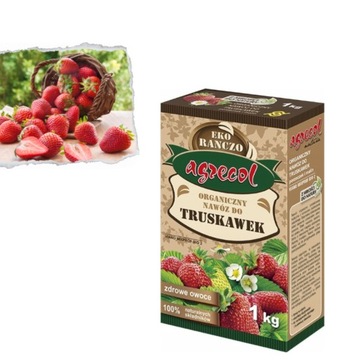 NAWÓZ DO TRUSKAWEK ORGANICZNY NATURALNY AGRECOL1KG