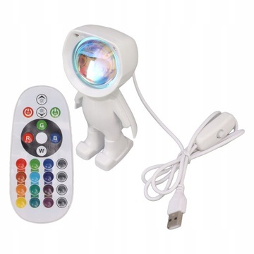 LAMPA SUNSET RGB WIELOKOLOROWA TŁO ZDJĘĆ PILOT
