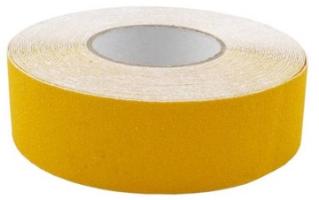 TAŚMA ANTYPOŚLIZGOWA PREMIUM TLENEK GLINU 50mm 18m żółta