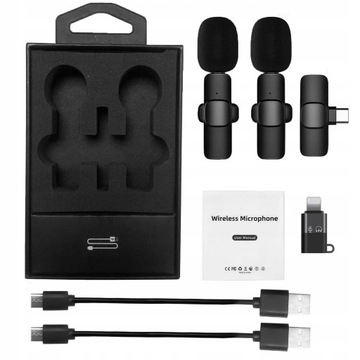 БЕСПРОВОДНОЙ МИКРОФОН ДЛЯ IPHONE/USB-C