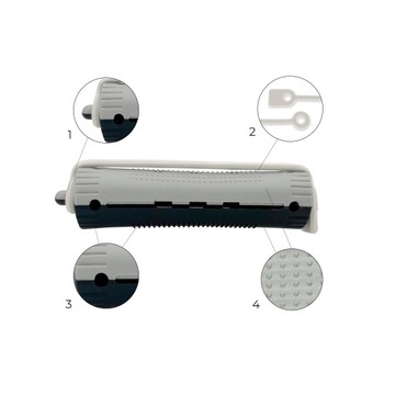 Catzy Ballerina żółta Trwała ondulacja włosów z wałkami i papierkami PŁYN