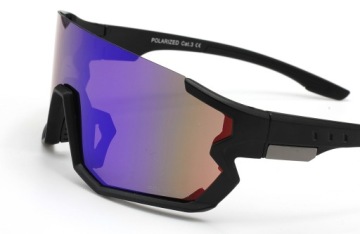 OKULARY PRZECIWSŁONECZNE POLARYZACYJNE NA ROWER SPORTOWE DUŻE POLARZONE