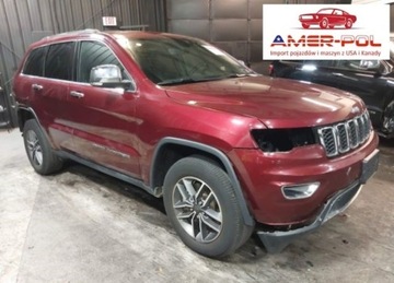 Jeep Grand Cherokee IV 2021 Jeep Grand Cherokee 2021r., Limited, od ubezpieczalni 3.6 Benzyna 295KM
