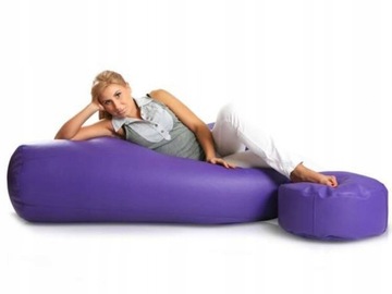 FIOLETOWA PUFA DO SALONU 130X90 POLSKA JAKOŚĆ SAKO