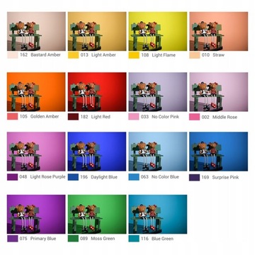 Набор цветных фильтров Godox V-11C Цветные гели.