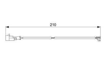 ДАТЧИК ИЗНОСА BOSCH PAK 1 987 474 520