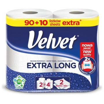 Velvet ręcznik papierowy Extra Long 2 rolki