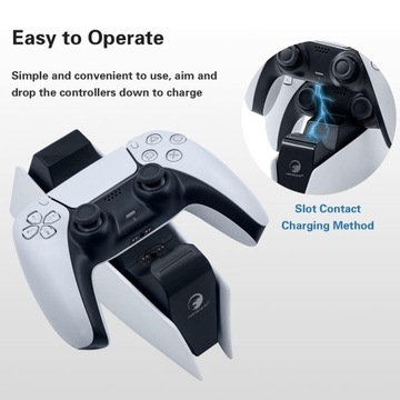 ДОК-СТАНЦИЯ ДЛЯ ЗАРЯДКИ ДЛЯ СТАЦИОНАРНЫХ ПОДСТАВОК ДЛЯ PS5 DUALSENSE PADS
