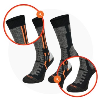 ТЕРМОАКТИВНЫЕ МОТОЦИКЛЕТНЫЕ НОСКИ MTB1 Р. 39-42