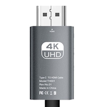 МУЛЬТИМЕДИЙНЫЙ КАБЕЛЬ ТИПА C-HDMI 2.0 FULL HD