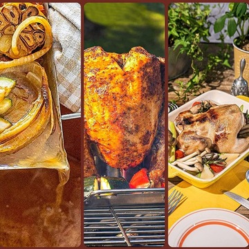 ПОДСТАВКА ДЛЯ ГРИЛЯ ПТИЦЫ, КУРИЦЫ, комплект