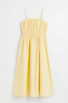 H&M Sukienka do poowy łydki bawełna lato 42 XL U326