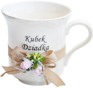 ORYGINALNY Prezent dla Babci Dziadka PIĘKNY Kubek