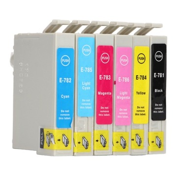 Wkład atramentowy 6 kolorów BK CMY LC LM Akcesorium do drukowania dla R260 R280 R380
