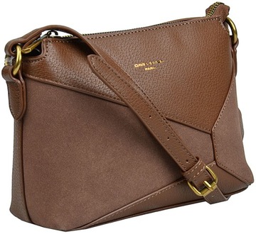 DAVID JONES Torebka Damska Listonoszka pasek LOGO crossbody