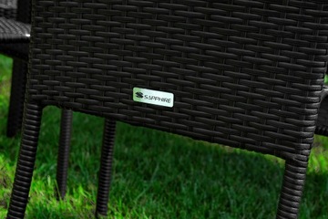 КОМПЛЕКТ САДОВОЙ МЕБЕЛИ СТОЛ ДЛЯ ТЕРРАСЫ + 6 СТУЛЬЕВ из техноротанга SANTOS