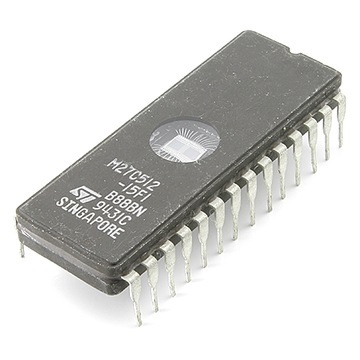 [10szt] M27C512-15F1 512Kbit UV EPROM używane