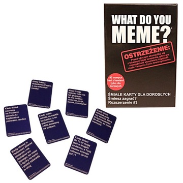EPEE What Do You Meme? Śmiałe karty dla dorosłych Dodatek 3