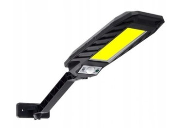 LAMPA SOLARNA ULICZNA LATARNIA 180LED COB +UCHWYT