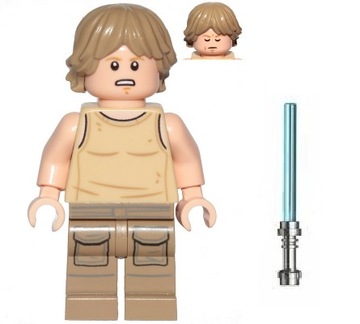 Lego Star Wars Luke Skywalker sw1199 +MIECZ- 75330