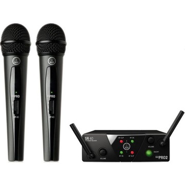 Zestaw mikrofonów bezprzewodowych AKG WMS Mini Dual Vocal Set
