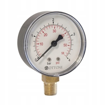 Manometr Ottone 1/4