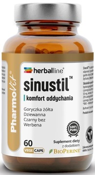 PHARMOVIT SINUSTIL 60k PREPARAT ZIOŁOWY NA ZATOKI