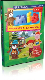 Miś. Wycieczka za miasto. Edukacyjny program komputerowy