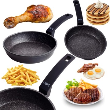 Patelnia 28cm non-stick Silver Moon INDUKCJA i GAZ