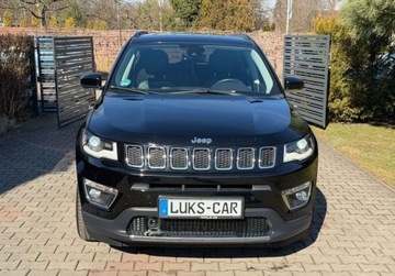 Jeep Compass II SUV 1.4 MultiAir 140KM 2017 Jeep Compass 1,4 T 140KM Key-less ACC FULL LED Skora Bezwypadkowy Serwis, zdjęcie 7
