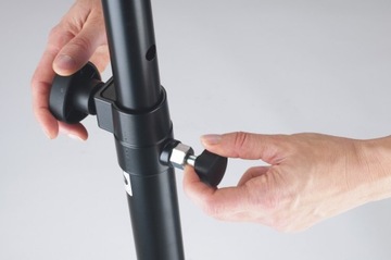 K&M 26735 Подставка на колонне черная