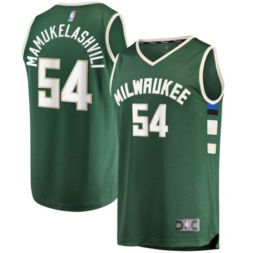 Koszulka do koszykówki Sandro Mamukelashvili Milwaukee Bucks