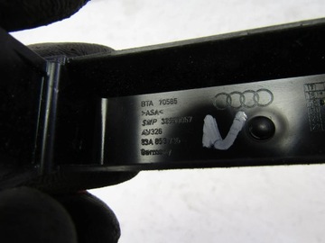 AUDI Q3 DRŽÁK MASKA NÁPIS QUATRO 83A853736
