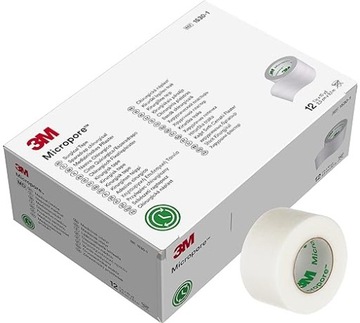 3M Taśma chirurgiczna Micropore 1530-1, 12 rolek