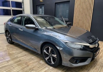Honda Civic X Sedan 4d 1.5 VTEC Turbo 182KM 2018 Honda Civic 1.5 TURBO kamera 182KM gwarancja bezwypadkowy MANUAL 44 000, zdjęcie 4