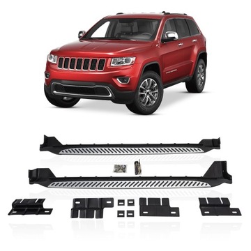 JEEP GRAND CHEROKEE IV WK2 2010-2020 STOPNIE BOCZNE PROGI SAMOCHODOWE