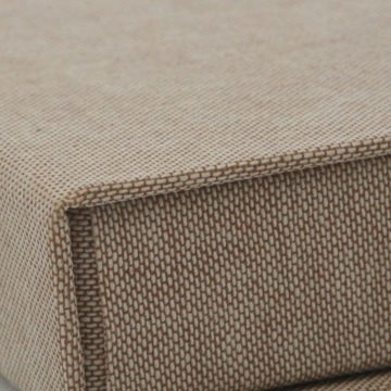 Pudełko płótno na zdjęcia 15x23 do 100 zdjęć materiał magnes wstążka