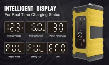 Универсальное интеллектуальное ремонтное зарядное устройство 12V6A
