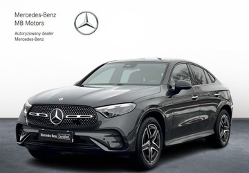 Mercedes GLC C254/X254 Coupe 2.0 220d 197KM 2025 Mercedes-Benz GLC Salon PL AMG Line Kamera 360 Hak Pamiec foteli Gwarancja