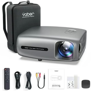 ПОРТАТИВНЫЙ МИНИ-ПРОЕКТОР Yaber Pro U7 1080P 4K HD 5G WiFi