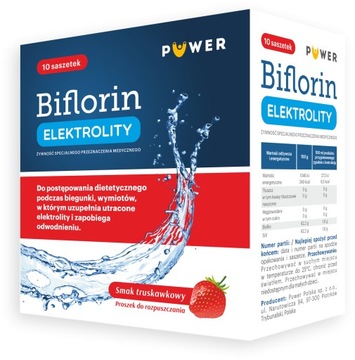 ELEKTROLITY BIEGUNKA WYMIOTY SASZETKI NAWODNIENIE