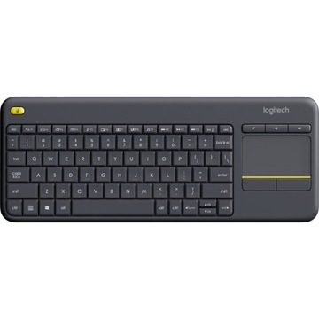 Клавиатура LOGITECH K400 Plus серая