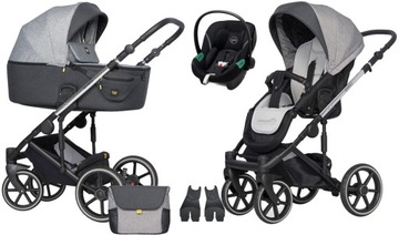 WÓZEK EXPANDER EXEO 3w1 |01 Silver | CYBEX ATON S2