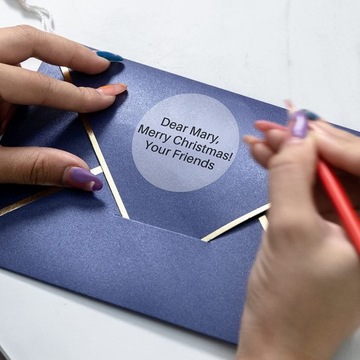 Этикетки для принтера Phomemo M110 M120 M200 M220 M221 40х40мм прозрачные